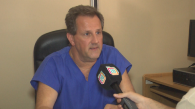 Geri�trico Pinto: se re�ne Feoli con los trabajadores