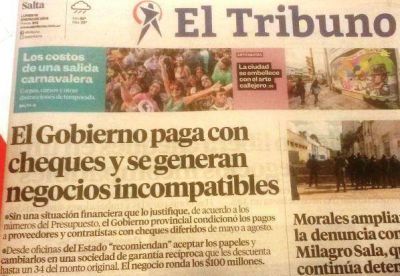 El Ministerio de Hacienda y Finanzas desmiente informaci�n de El Tribuno sobre negociados con pagos