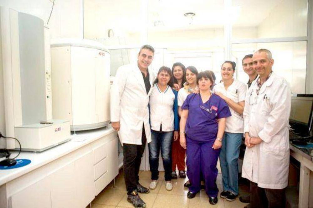  El Hospital de Ushuaia cuenta con un nuevo equipo para la detecci�n de enfermedades infecciosas