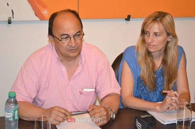 Salom�n, Laura Tenca y Nahuel Tiseira se reunieron con autoridades de Educaci�n en la Provincia
