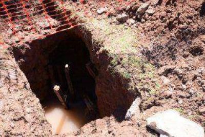 Hay baja presi�n y corte de suministro de agua en Echeverr�a y Crespo de Paran� 