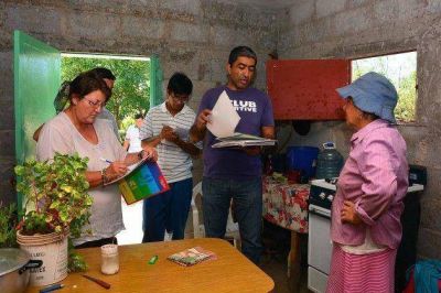 Relevamiento en Concar�n y El Retamo
