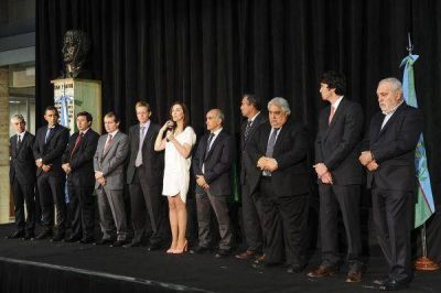 Con la presencia de Vidal, el Banco Provincia present� su nuevo directorio