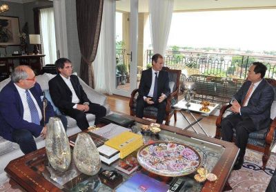 Bordet se reuni� con el embajador de China en Argentina