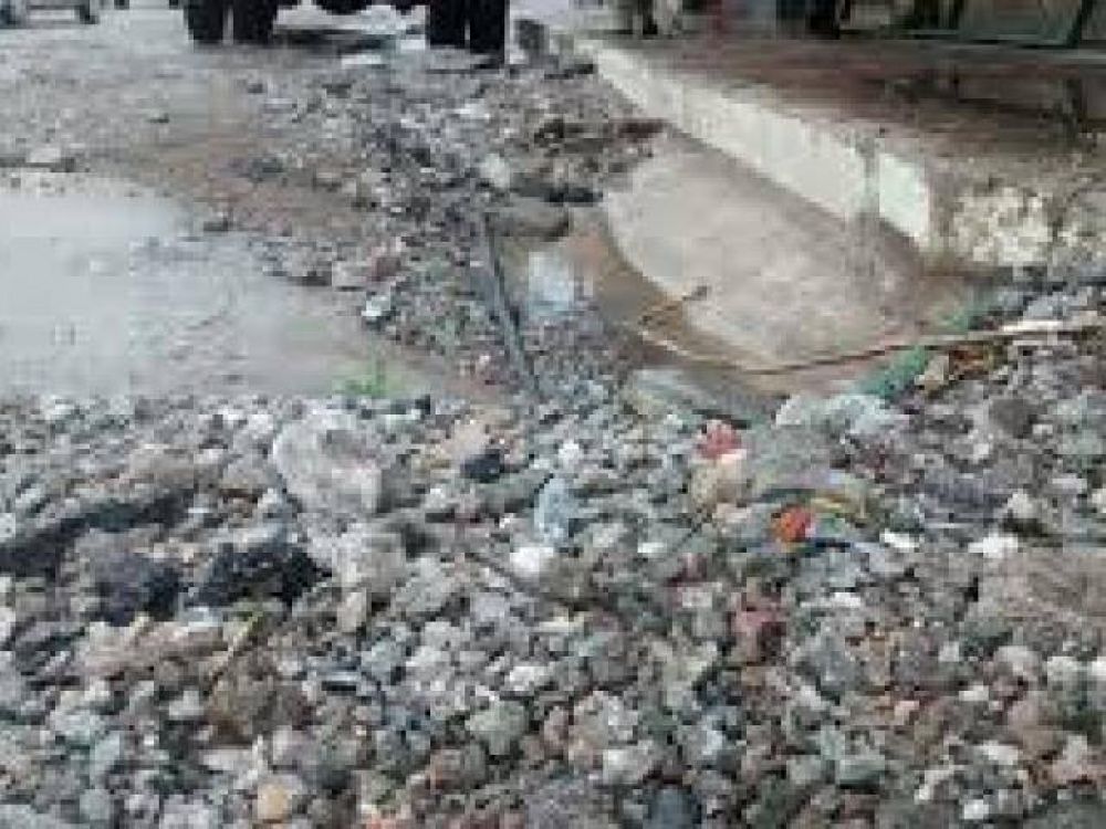 Sin agua en un amplio sector de Bernal Oeste
