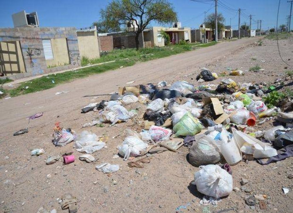 Quejas por la falta de recoleccin de residuos en los barrios del sur de San Luis