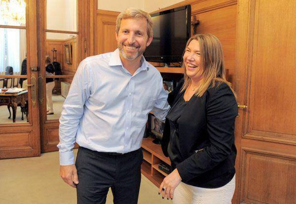 Frigerio y Bertone analizaron obras para Tierra del Fuego