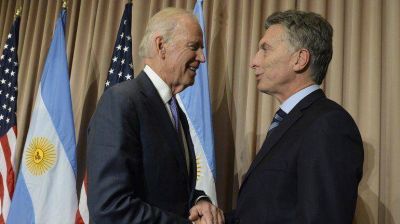 Mauricio Macri se reuni� con Joe Biden, vicepresidente de los Estados Unidos