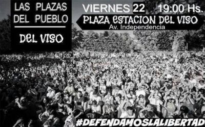 Para �defender la libertad� agrupaciones kirchneristas salen a las plazas de Pilar