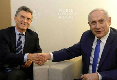 Macri acord� profundizar relaciones bilaterales con Benjamin Netanyahu