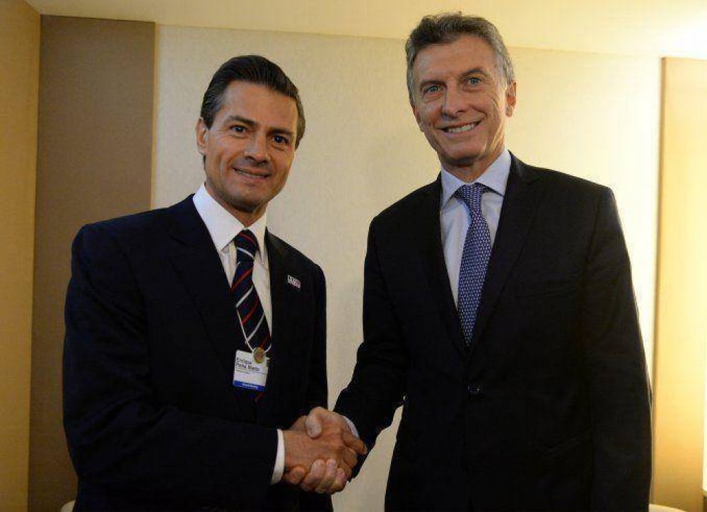 Macri y Pea Nieto apostaron a profundizar el vnculo comercial entre ambos pases