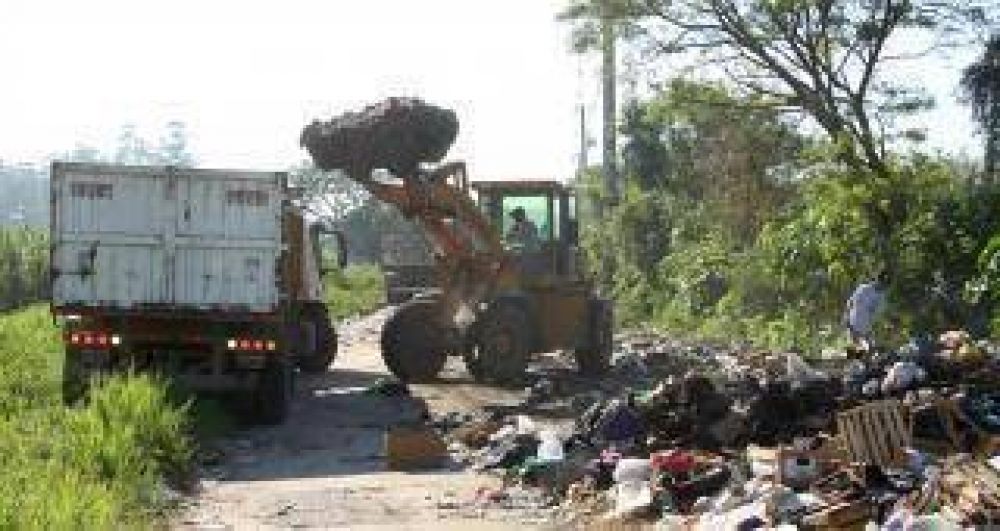 Retiraron 820 mil kilos de basura en cinco das en la va pblica