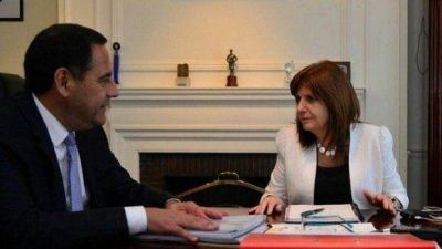 Bullrich junto a Amado delinearon estrategias de Seguridad