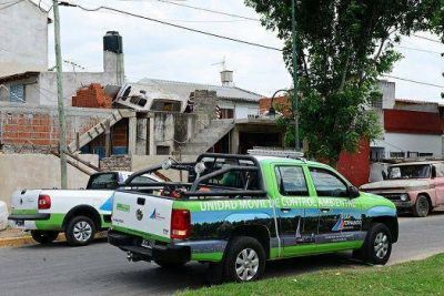 Prevenci�n del dengue en los distintos barrios de San Fernando
