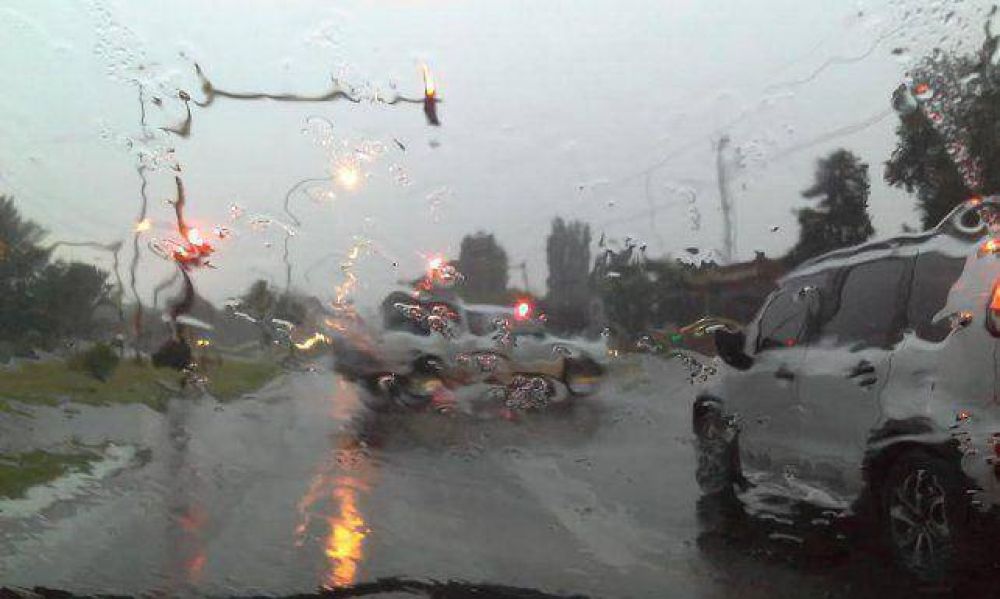 Por las fuertes tormentas hubo problemas en el suministro de agua