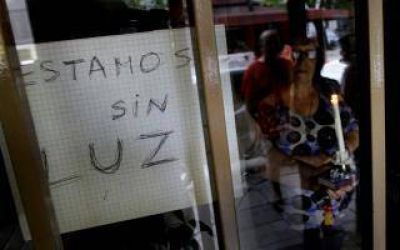 Miles de familias afectadas por los cortes de luz en el Conurbano