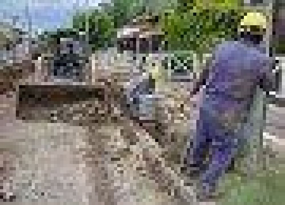 Turdera: con las obras de cloacas podr�n conectarse 1.700 familias