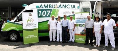 Hurlingham ya cuenta con nuevo servicio de emergencias m�dicas
