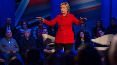 Hillary Clinton en la Asamblea Ciudadana Dem�crata: 