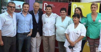 GRINDETTI ANUNCI� OBRAS DE REMODELACI�N DE LA SALA NATIELLO