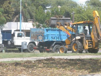 Siguen los trabajos en la costa