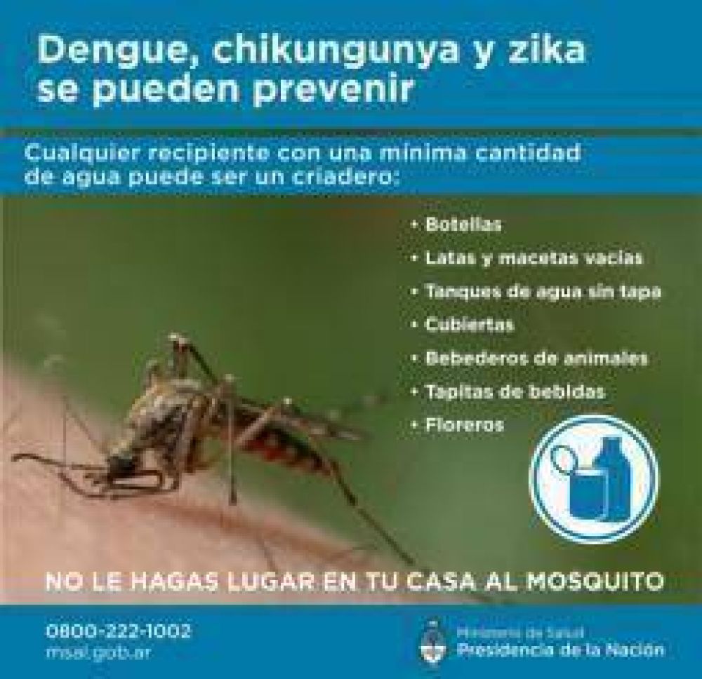 Dengue. Naci�n anunci� epidemia y La Rioja refuerza prevenci�n