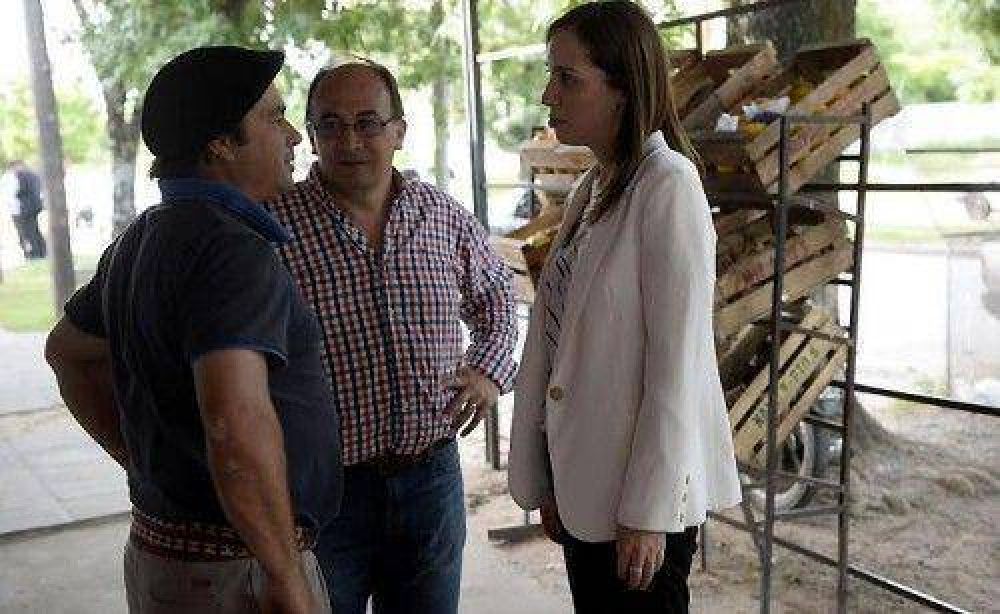 Salom�n recibi� a Vidal en Saladillo