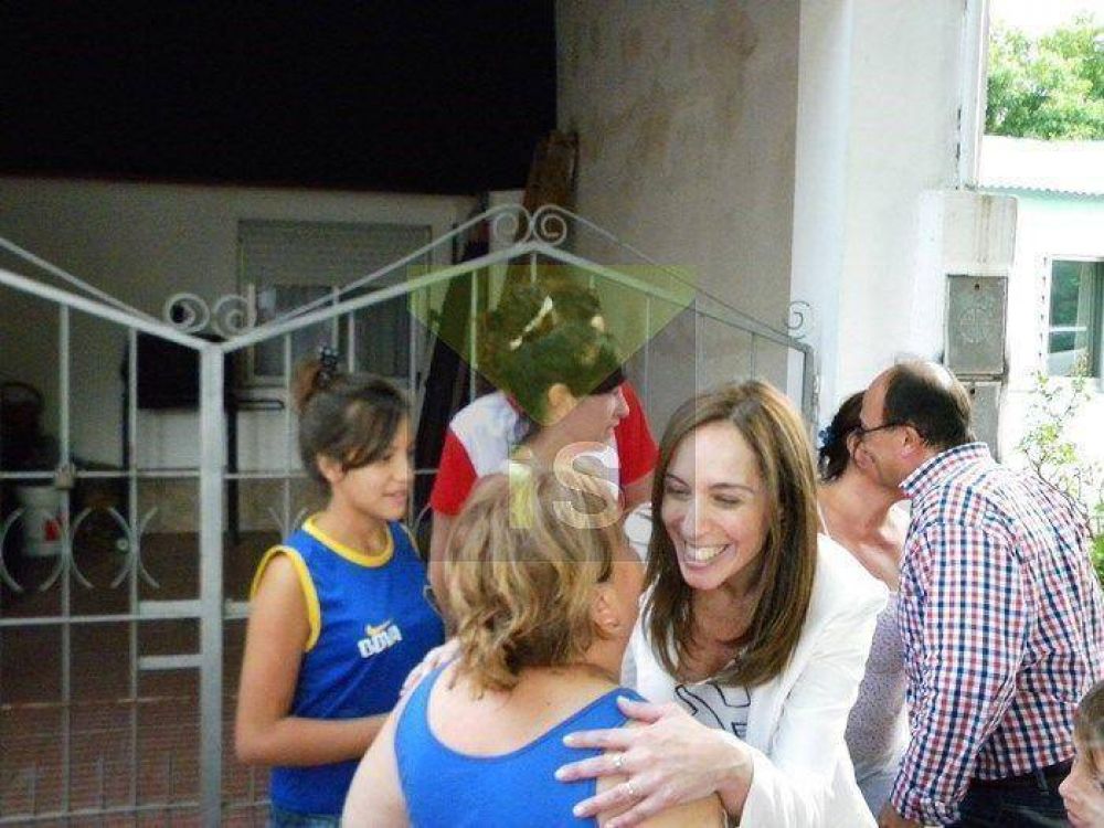 La Gobernadora Vidal estuvo en Saladillo y en silencio