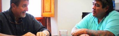 El titular de la Uocra Dami�n Miler se reuni� con el intendente Jos� Luis Foulkes