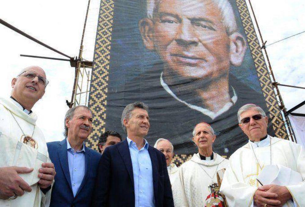 Macri asisti� a una misa en homenaje al Cura Brochero en C�rdoba