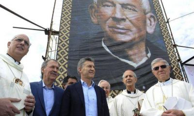 Misa y celebraci�n por el Cura Brochero, con la mira en una cita con Francisco