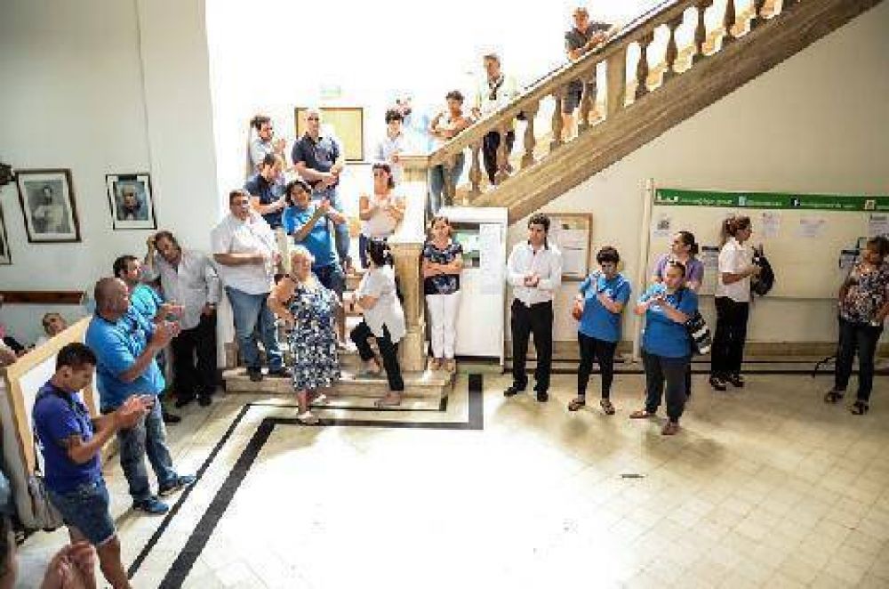 Concejales de la oposicin apoyaron el paro de trabajadores municipales