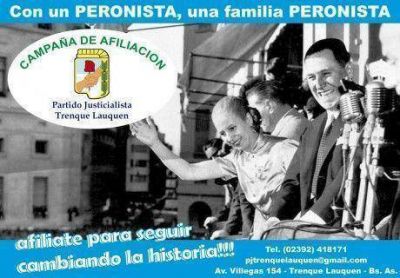 Seguir� durante todo el mes de febrero la campa�a de afiliaci�n al Justicialismo