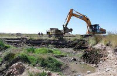 Se complet� el saneamiento del predio de la Escuela Agraria