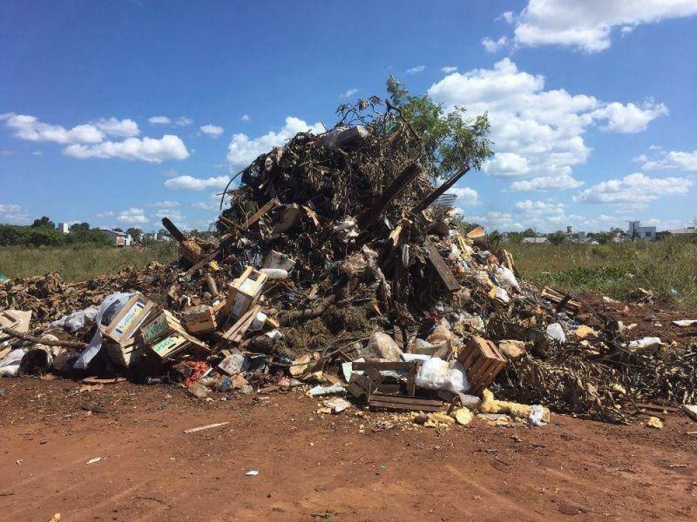 La municipalidad de Posadas recibe hasta 120 denuncias por d�a por bald�os sucios