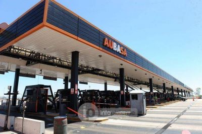 Regir� desde el viernes la suba de peajes en Autopista La Plata � Buenos Aires