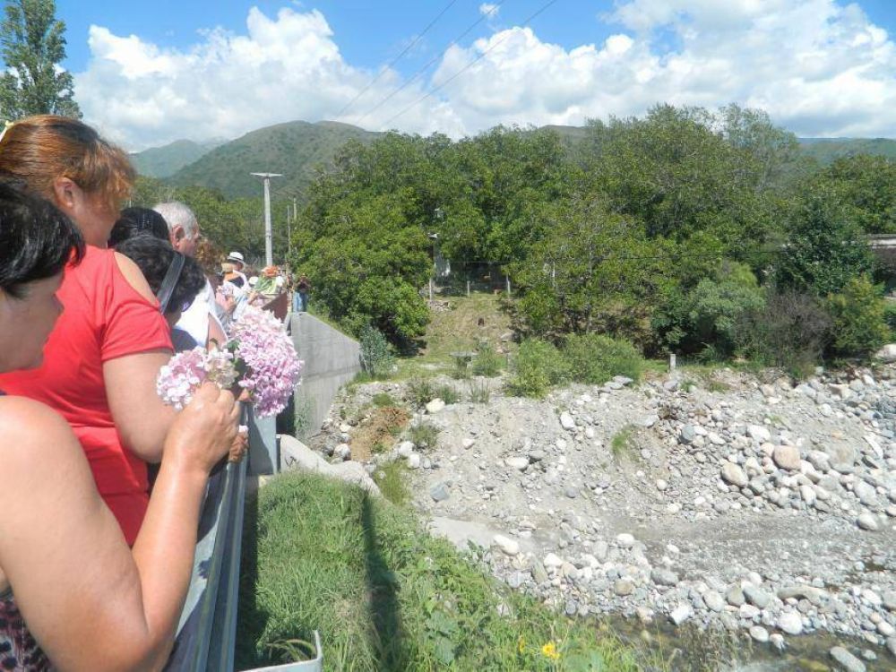 La Virgen del Valle visitó El Rodeo, a dos años del trágico alud