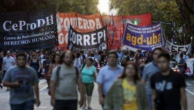 Agrupaciones kirchneristas y de izquierda marcharon por la liberación de Milagro Sala