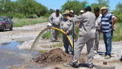Dieron soluci�n al problema del agua potable en Pinto
