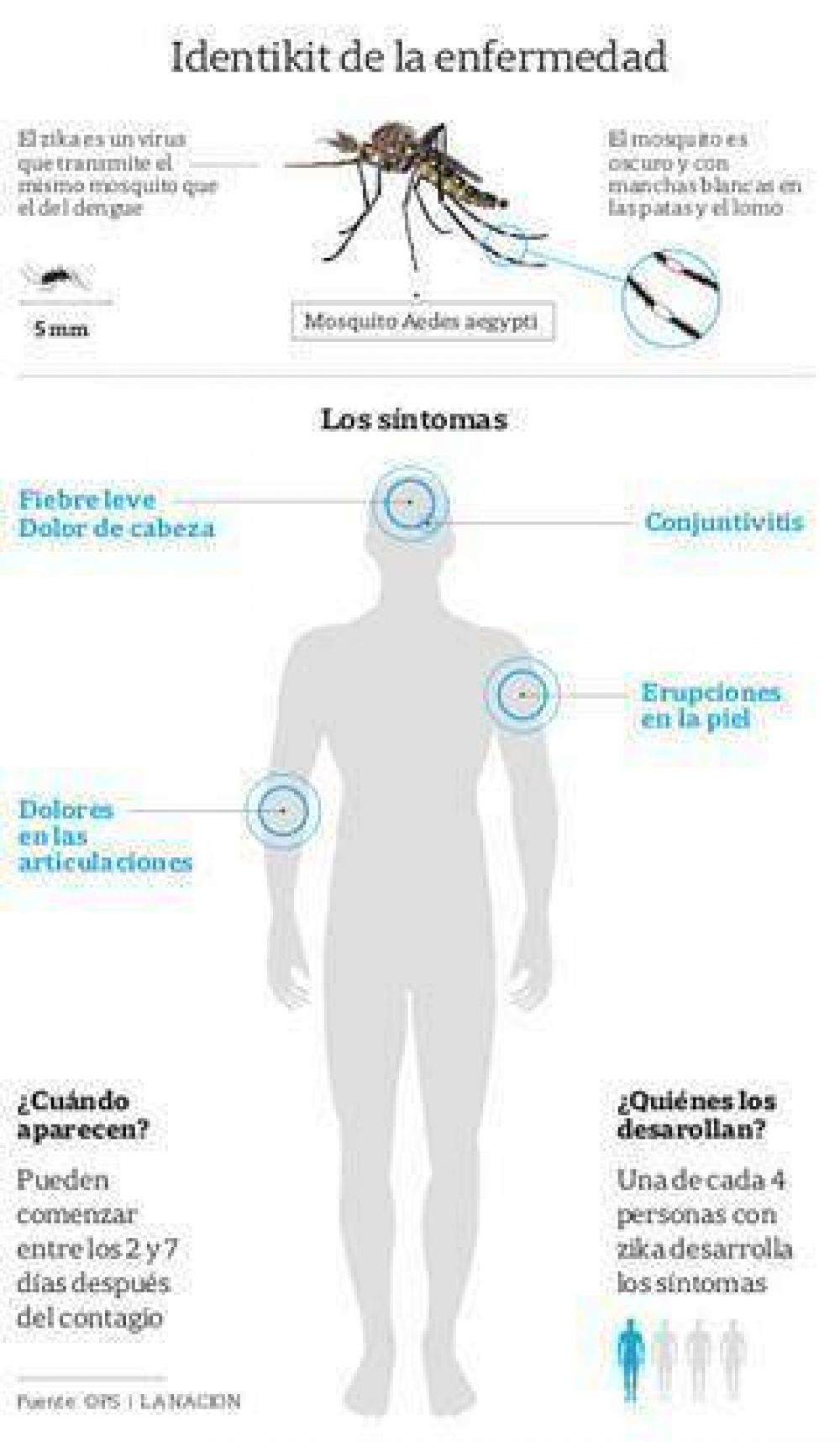 Confirman el primer caso de zika en la Argentina