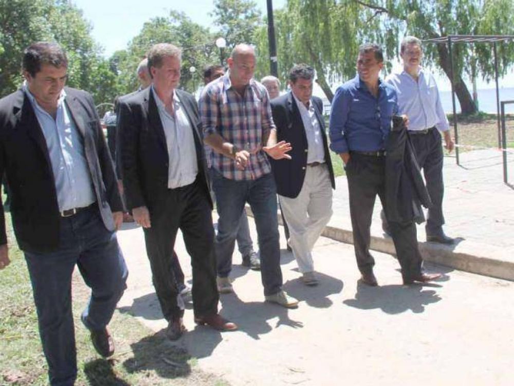 Milman recorri� parte del distrito