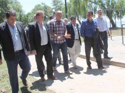 Milman recorri� parte del distrito