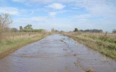 Pu�n pidi� a Provincia ayuda urgente para arreglar los caminos rurales