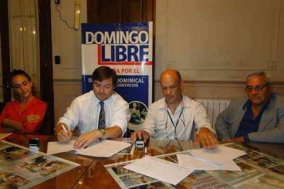 La AECA firm� un acuerdo con la empresa de transporte de pasajeros azule�a Lasa