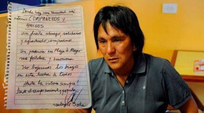 La carta de Milagro Sala desde la c�rcel: 