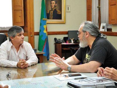 Dirigentes de ATE se reunieron con el intendente Britos