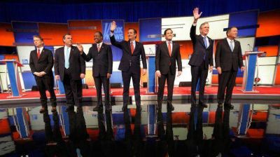 El �ltimo debate republicano antes de las primarias marcado por el boicot de Donald Trump