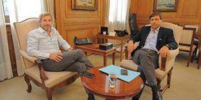 El Ministro Frigerio recibi� al senador Naidenoff en la Casa Rosada