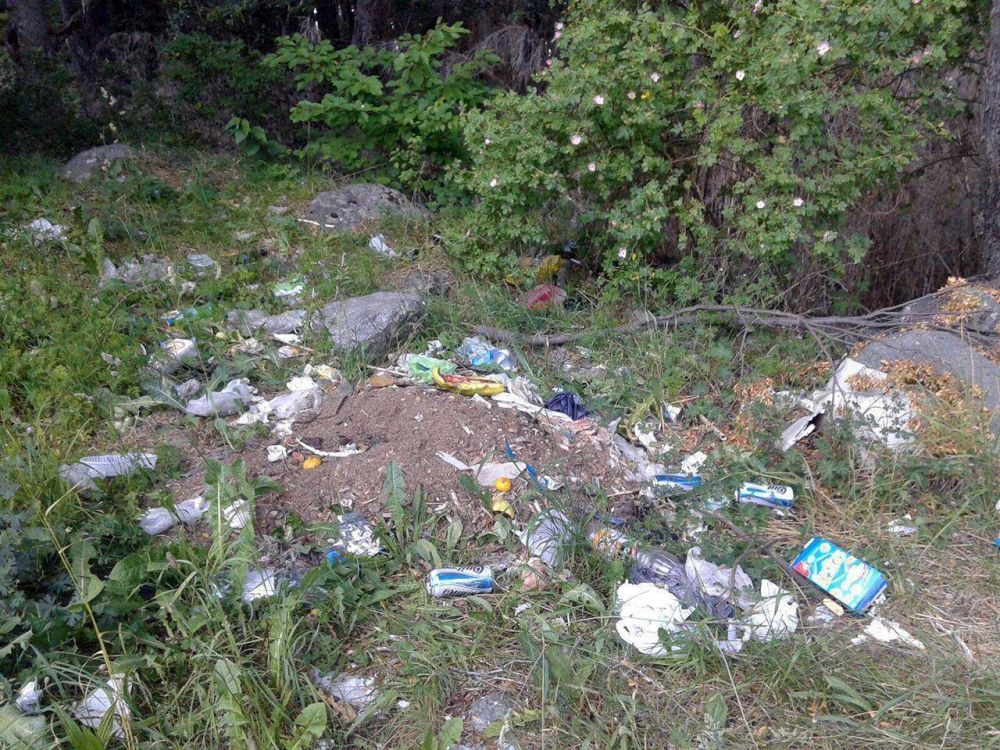 Parques pide a los visitantes mayor responsabilidad con su basura