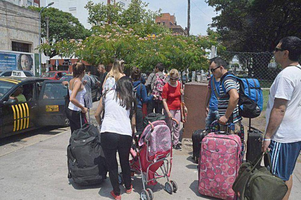 Movimiento tur�stico similar a cualquier otro fin de semana